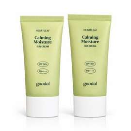 goodall Goodal Clear Houttuynia Cordata Soothing Moisture Sun Cream 50ml x 2 / 구달 맑은 어성초 진정 수분 선크림 50ml 2개