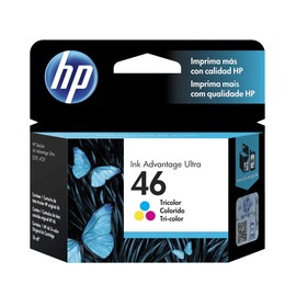Cartucho de tinta HP 46 tricolor Original (CZ638AL)