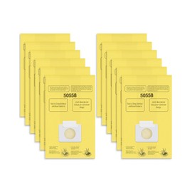 Vacuum Bags Replacement for Kenmore Canister C/Q 5055 50555 50557 50558 and Pana·sonic Type C-5 C-18 Vacuums - Premium Vacuum Cleaner Dust Bag - 12 Pack