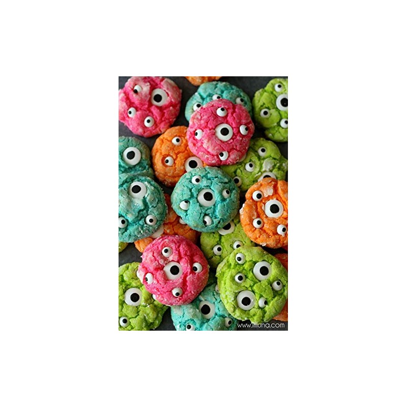 Candy Molds N More Edible Royal Icing Candy Eyes Cookie