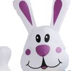 Inflatable Bunny Yard Decoration 6.2ft with LED Lighting Cute Easy