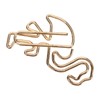 100pcs Flamingo Paper Clip Cute Animal Shape File Note Page