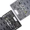 SAE and Metric Tap & Die Set 80 PCS, SAE: