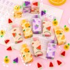 Set of 12 Erasers Arch Shape Elementary School Learning Cute