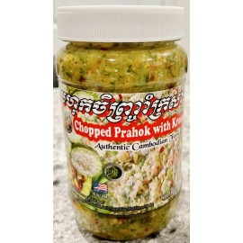 Handmade Prahok Krasang Dip 2 Jars/ Prahok Ktis 1 Jar (All Non spicy)