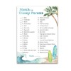 Beach Surf Theme Match Cartoon Parents Baby Shower Games —