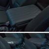 Blueshyhall Car Armrest Cover Cushion, Auto Center Console Pad, Memory
