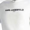 Karl Lagerfeld Paris Men's Classic Logo Hoodie, White