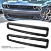 Car Front Grille Trim Bright Black UV Protection Coating Replacement