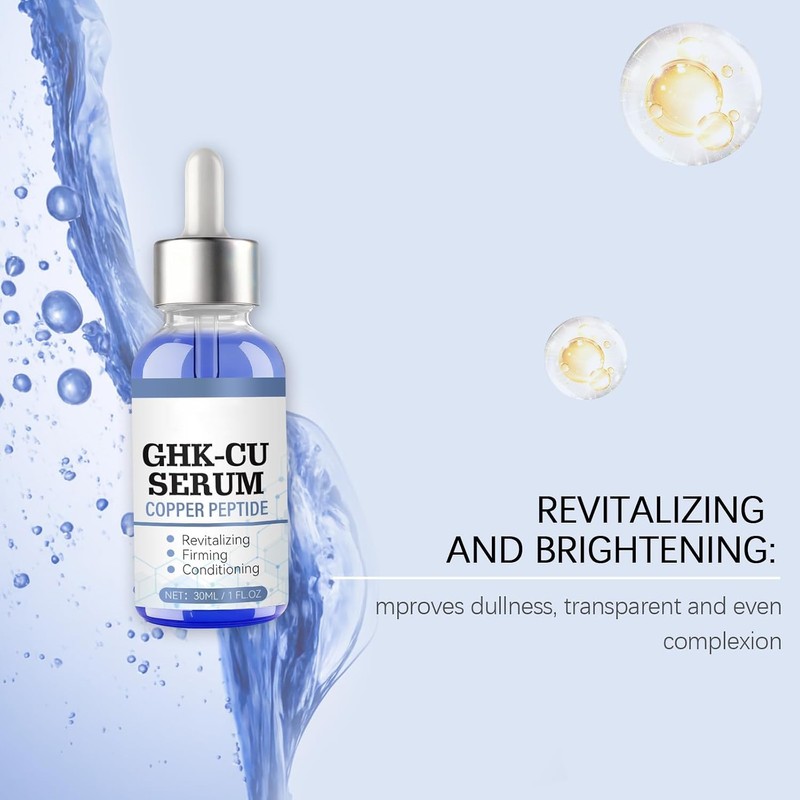 Sérum Facial Con Péptidos De Cobre