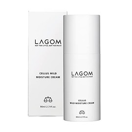 LAGOM Cellus Mild Moisture Cream Natural Vegana Humectante Con Manteca De Karité Urea Lavanda Sin Aroma Sin Irritacion Refrescante Herbal Locion Facia