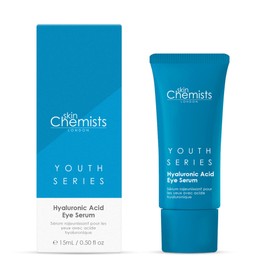 Skin Chemists Hyaluronic Acid 1% Eye Serum | Padding, Brightening and Deswelling of the Eyes | 15 ml
