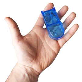 RE-GEN Triple Pack Pill Cutter Medication Splitter Divider Breaker Dispenser Splitting Tool