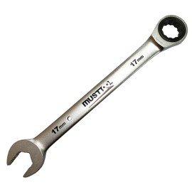 MUST TOOL MW-17 Straight Mechanical Wrench 0.7 inch (17 mm) 100 Gear 12326