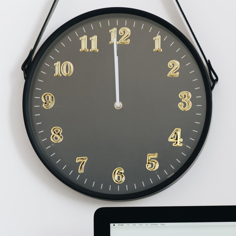 Operitacx 6pcs Clock Numerals Kit Arabic Number and Roman Number