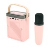 Karaoke Machine Set with RGB Light Rechargeable Bluetooth Speaker with