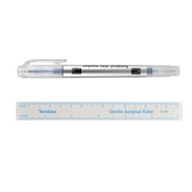 Unbranded Microblading Semi Permanent Make Up Eyebrow Tattoo Waterproof Marking Pen+Ruler