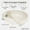 Chef Power Ceramic Nonstick Pots and Pans Set 19 Piece