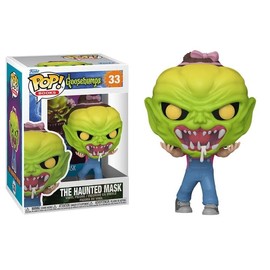 Funko Goosebumps R. L. Stine + Pop Protector: Pop! Horror Books Vinyl Figure (Bundled with ToyBop Brand Box Protector Case) (The Haunted Mask (1993) #33/80901)