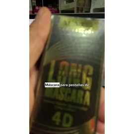 Máscara De Pestañas Aliver 4d Long Volume Volumen Negro