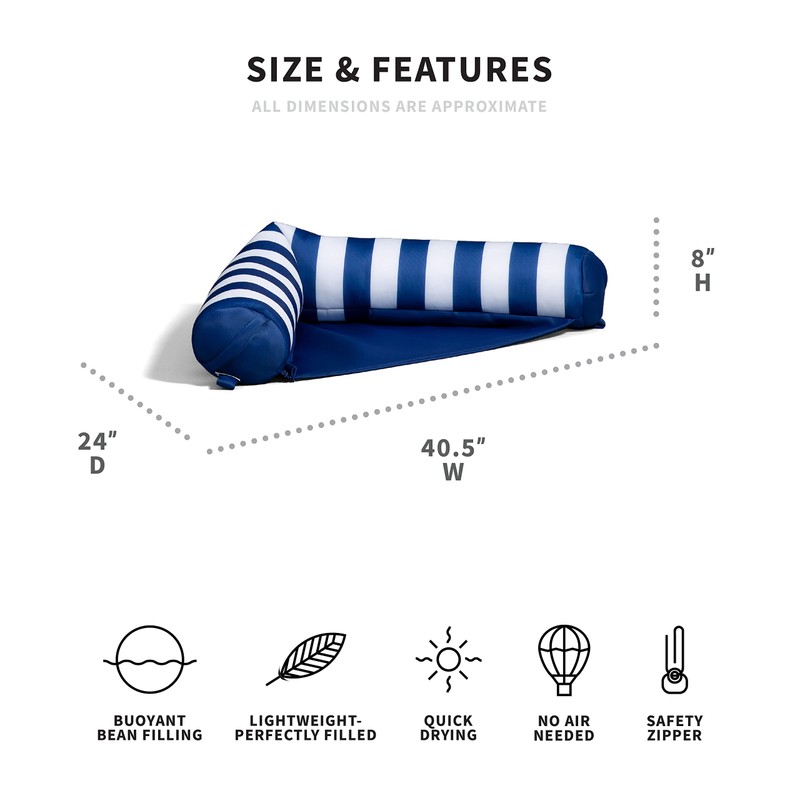 Big Joe Noodle Sling No Inflation Needed Pool Seat with