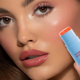 Blush Stick for Cheeks | Cream Blush Lip & Cheek Stick - Instant Color Lipstick Long Wearing Makeup Moisturizing for Travel Offices Use