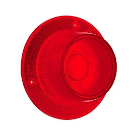 Taillight Lens without Back-Up Red LH or RH Fits 1962 Falcon Ranchero Sedan Delivery Station Wagon Futura (C2DZ-13450A)