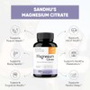 Sandhu's Citrato de magnesio Gluten altamente absorbente, diario de soja
