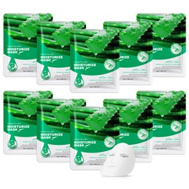 10 Pack Variety Facial Sheet Masks Skin Care Set, Hydrating Bulk Sheet Face Masks Skincare Gifts Set for Women Men, Long Lasting Moisturizing Face Masks Skin Care for All Skin Type（C2)