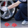 KOMBIUDA 2pcs Adjustable Rubber Clamp for Mounting Tools Quick Release