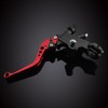 MZS Red 7/8 Motorcycle Levers Set Brake Master Cylinder Clutch