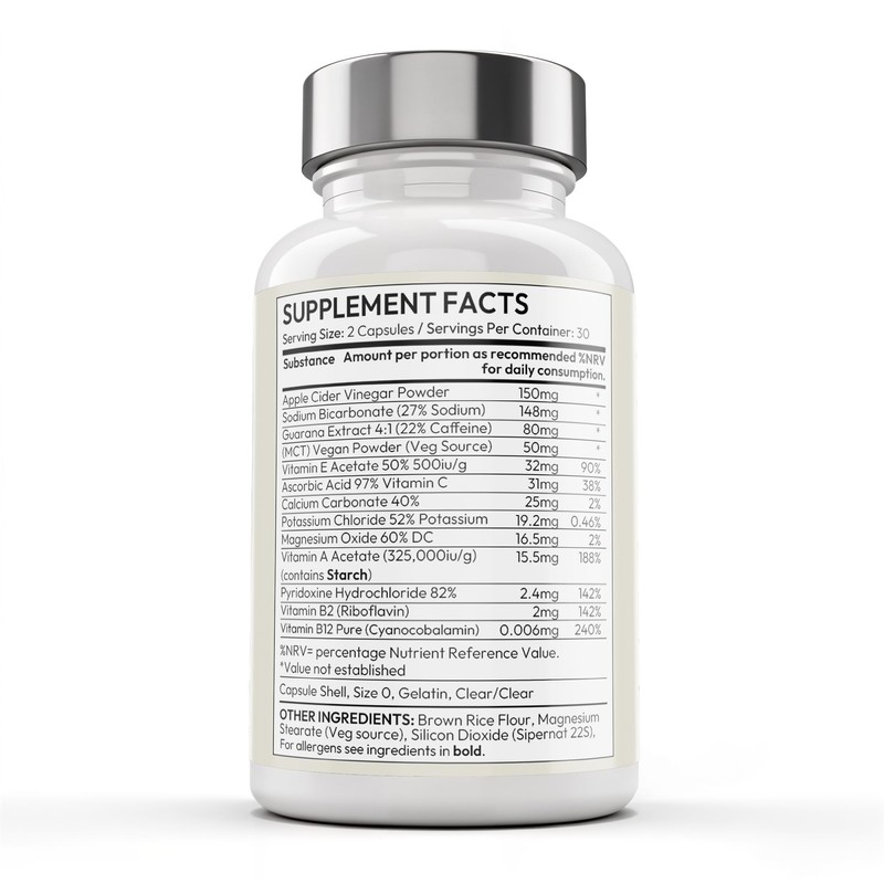 LumiLean Capsules - Food Supplement 60 Capsules/1 Month Supply/Natural Ingredients