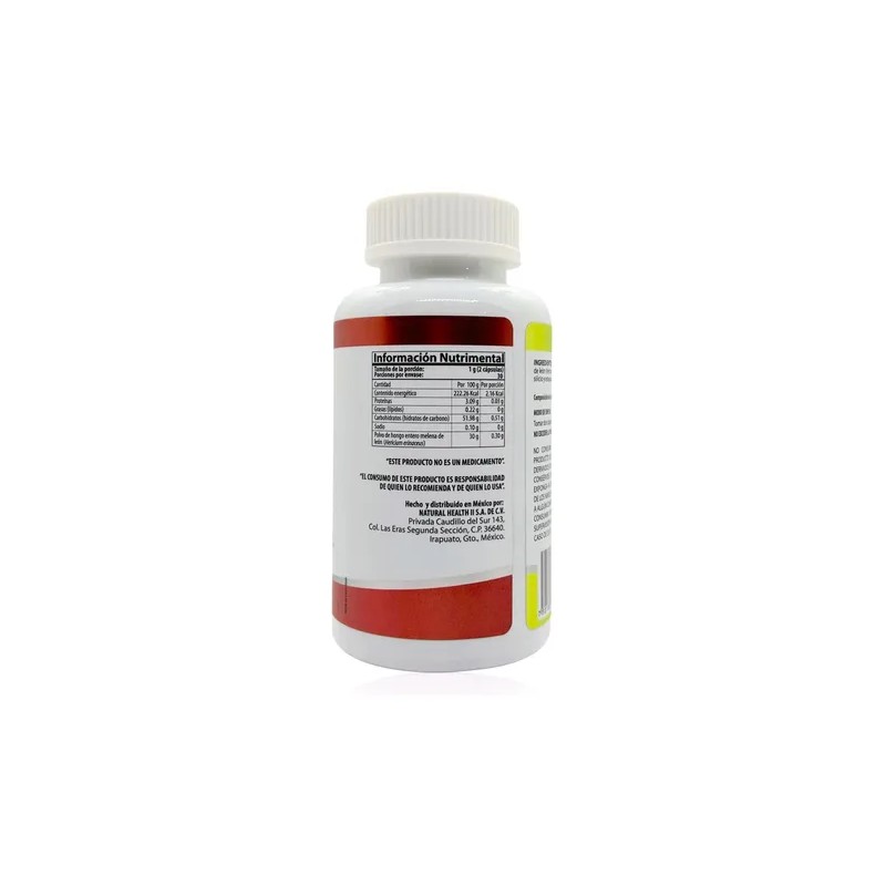 Hongo Melena De León 60 Cápsulas Natural Health