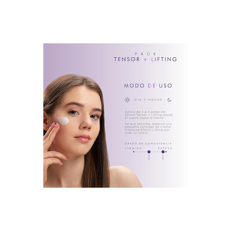 PUREZA NATUR Pack Tensor + Lifting serum tensor y crema