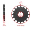 Caltric O-Ring Drive Chain & Sprockets Kit for Yamaha Tt500