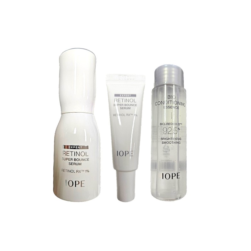 IOPE Retinol Super Bounce Serum 30ml (+Serum 10ml+Essence 48ml) /