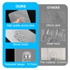 Upgraded Shower Caddy Adhesive Replacement,Strong Adhesive Hooks for Shower Caddy,