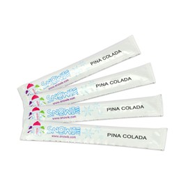 Snowie Originals - Original Flavor Powders , Just Add Water & Sugar Shaved Ice Flavor Syrup (Pina Colada)