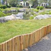 HTWNK Bamboo 2 Pack Short Fence Outdoor Landscape Edging Flexible