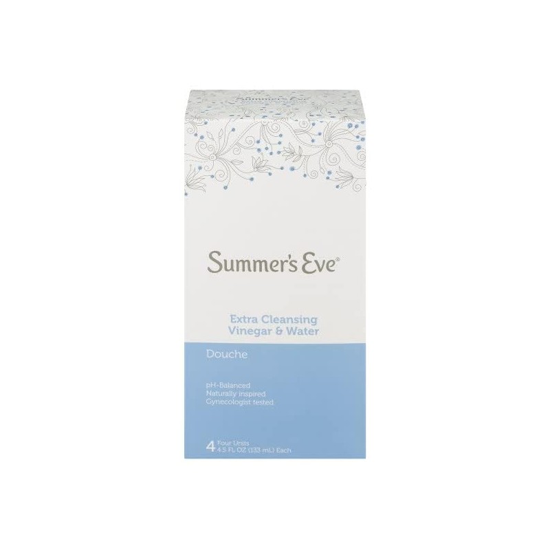 Summer's Eve Douche, Extra Cleansing Vinegar and Water, 4.5 Fl