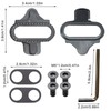 COWANIEE Cleats for Cycling Shoes for Shimano Spd, Durable Anti-Slip