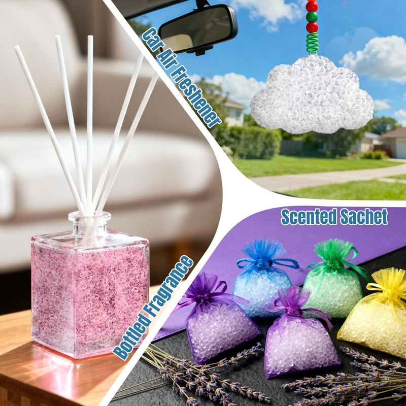 Sukh 15oz Unscented Aroma Beads - Scentsy Wax Beads for