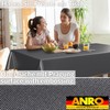 ANRO Oilcloth Tablecloth, Washable, Oilcloth, Garden Tablecloth, Outdoor, Indoor, 200