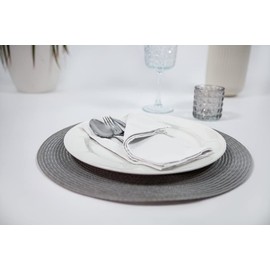 mon bijou® - 6 Pleasantly Soft Fabric Napkins White I 100% Sustainable Organic Cotton Certified according to GOTS I 45 x 45 cm I Ideal for Holidays I Christmas, Easter, Kitchen, Dining Table