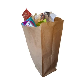 25L SHREDDING and PAPER WASTE SACK x 24 - COLLECT and RECYCLE PAPER WASTE and SHREDDED PAPER - RECYCLABLE - STRONG - WATER RESISTANT - SACK KRAFT PAPER use in Local Authority Recycling Schemes
