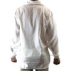 thecostumebase Exact Pirate Shirt Jack Sparrow Costume (M) White