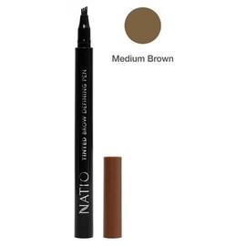 Natio Buy Natio Tinted Brow Defining Pen Medium Brown 0.6ml Online | Chempro Chemists