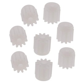 E-outstanding 11-Tooth Motor Gear 8PCS Motor Wheel Gear Parts 11Teeths Spare Parts for H12C F181 U818A H502E H502S RC Quadcopter Drone