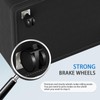 HomeHacks 75L Rolling Laundry Basket with Wheels, Collapsible & Waterproof