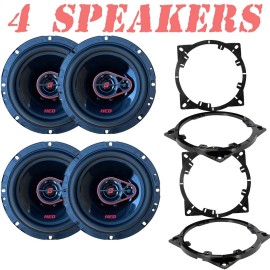 Cerwin Vega 3-Way 680 Watt | 6-1/2" Speaker Package for 2011-2019 Hyundai Sonata